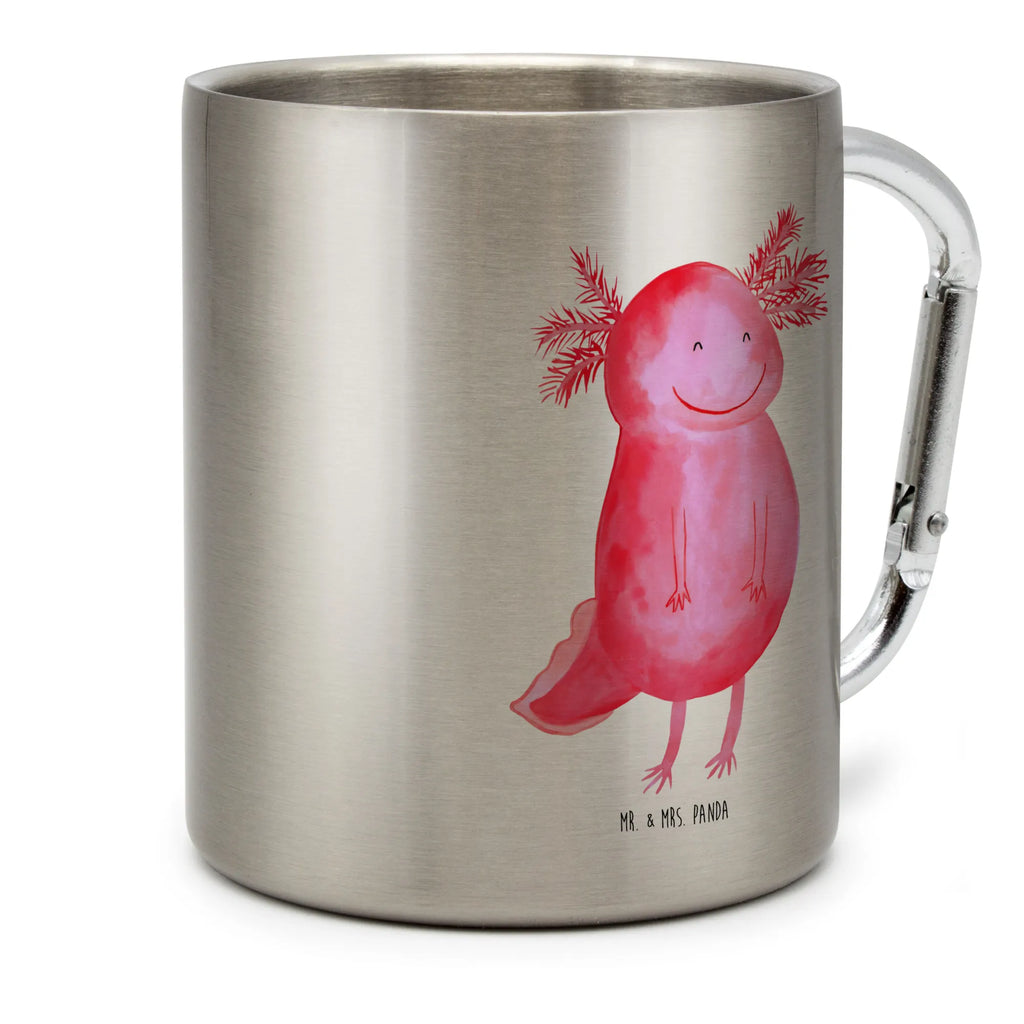 Stainless steel mug axolotl Happy Thermobecher Edelstahl, Thermo Kaffeebecher, Campingtasse, Campingbecher, Trinkbecher Edelstahl, Becher Aus Edelstahl, Karabiner Becher, Edelstahl Trinkbecher, Isolierbecher Edelstahl, Thermobecher, Reisebecher, Tasse, Metalltasse, edelstahl thermobecher, Edelstahltasse, Edelstahl Kaffeebecher, Becher, metallbecher, thermotasse, Trinkbecher Metall, karabinerbecher, Kaffeebecher Edelstahl, Edelstahlbecher, edelstahl isolierbecher, karabiner tasse, wanderbecher, Isolierbecher, edelstahl reisebecher, Axolotl, Molch, Gute Laune, Schwanzlurch, Lurche, Motivation, Axolot, Lurch