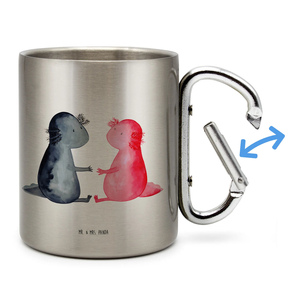 Kubek ze stali nierdzewnej Axolotl miłość Axolotl, Molch