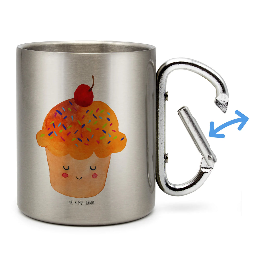 Kubek ze stali nierdzewnej Babeczka Motywy zwierzęce, dobra energia, zabawne powiedzonka, zwierzęta