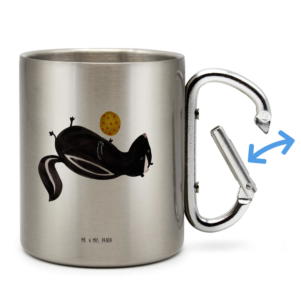 Kubek ze stali nierdzewnej skunks piłka Stinktier, Skunk