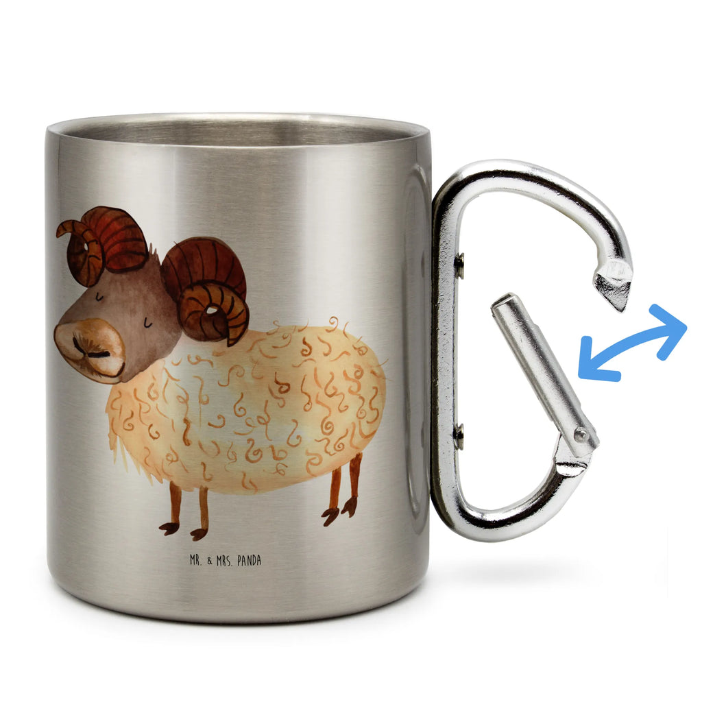 Stainless steel mug Star sign Aries constellations, birthdays, astrology, zodiac, date of birth, month of birth, April birthday, Aries gift, March birthday, April gift, ram, March gift, Aries star sign