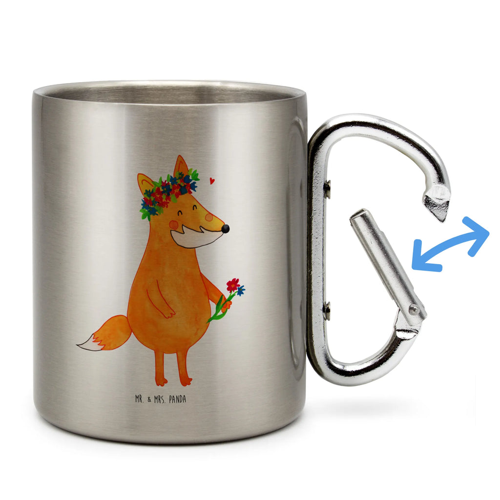 Stainless steel mug Fox Flower edelstahl thermobecher, Karabiner Becher, edelstahl isolierbecher, thermotasse, Trinkbecher Metall, Reisebecher, Isolierbecher Edelstahl, Thermobecher, Edelstahl Kaffeebecher, Isolierbecher, Campingtasse, Becher Aus Edelstahl, Thermobecher Edelstahl, edelstahl reisebecher, Kaffeebecher Edelstahl, Becher, metallbecher, Tasse, Edelstahltasse, Trinkbecher Edelstahl, Thermo Kaffeebecher, wanderbecher, Edelstahl Trinkbecher, karabiner tasse, karabinerbecher, Metalltasse, Campingbecher, Edelstahlbecher, Fuchs, Freundin, Blume, Ich, Füchse, Selbstliebe, Motivation, Freude, Mich, Liebesbeweis, Blumen, Liebe, Blumenmädchen, Fuchsmädchen, Freundinnen, Fox