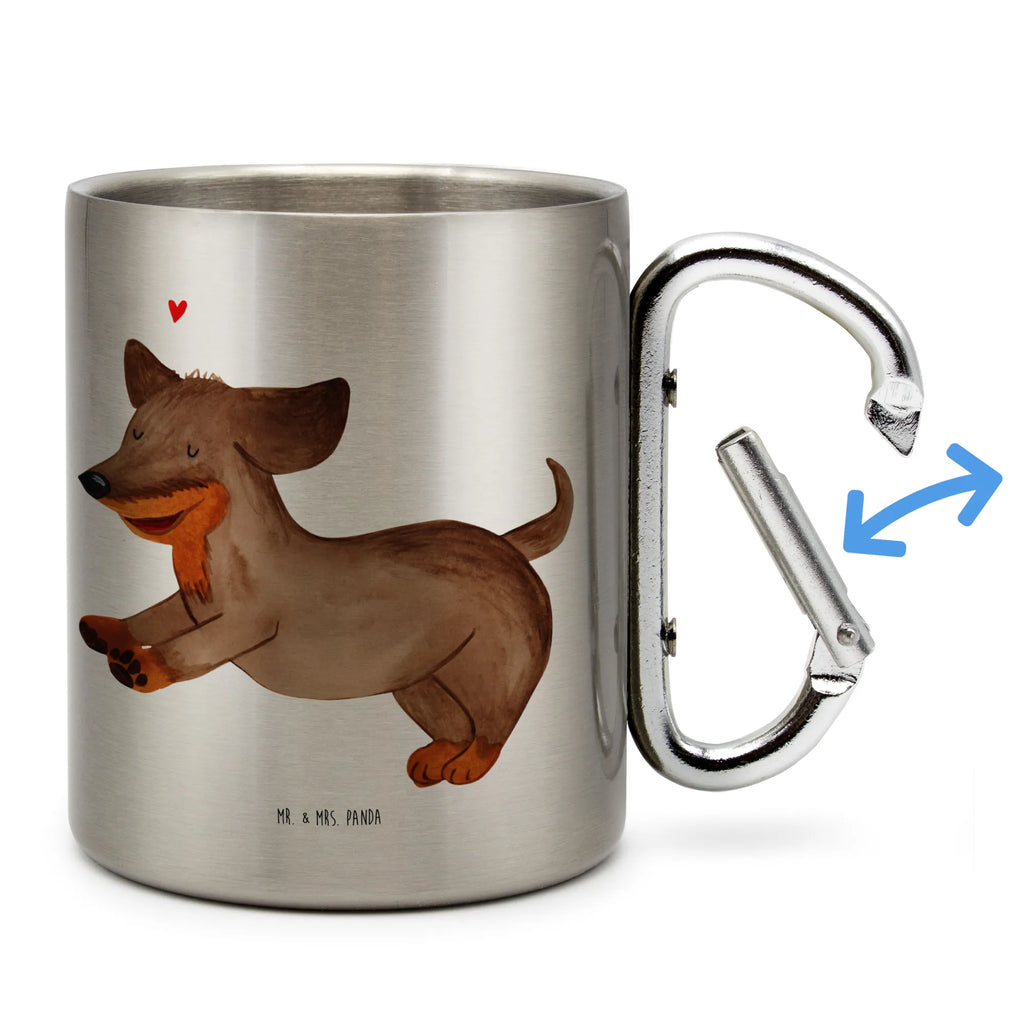 Stainless steel mug Dog dachshund dog, mutt, hound, woof, dog mama, dog breed, love dogs, love for dogs, dog decorative items, bag with dog print, funny gifts for dog owners, what do you give a dog lover, Christmas gifts for dogs, gifts for dogs, dog sayings, dogs, happy dog, basset hound, dachshund