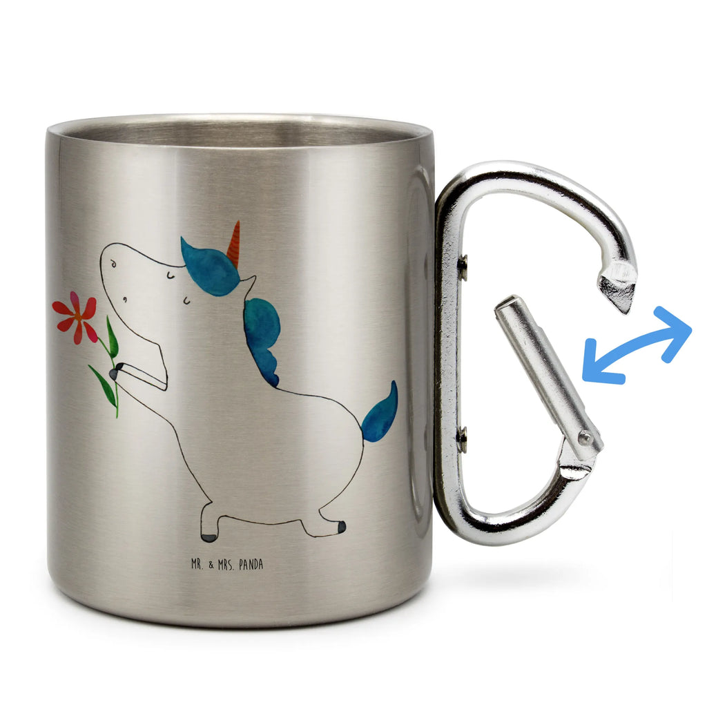 Kubek ze stali nierdzewnej jednorożec kwiat Jednorożec, jednorożce, dekoracje jednorożca, jednorożec