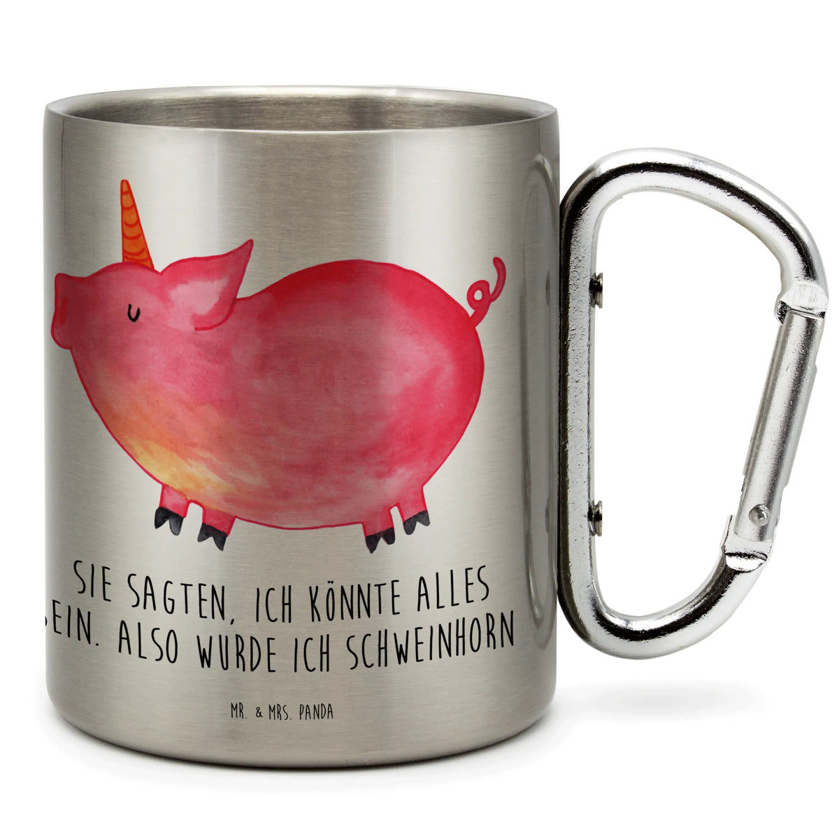 Edelstahlbecher Einhorn Schwein wandertasse, isoliertasse, Campingtasse, Trinkbecher Edelstahl, Thermobecher, Edelstahltasse, Metallbecher, Campingbecher, karabinerbecher, motivbecher, Kaffeebecher Edelstahl, Edelstahl-Isolierbecher, Becher Aus Edelstahl, thermotasse, Edelstahl Trinkbecher, Trinkbecher Metall, wanderbecher, Isolierbecher Edelstahl, spruchbecher, Karabiner Becher, Edelstahl-Thermobecher, Edelstahlbecher, Teebecher, edelstahl reisebecher, Isolierbecher, Teetasse, karabiner tasse, Thermobecher Edelstahl, Reisebecher, Unicorn, Einhorn, Einhörner, Einhorn Deko, Bauer, Schwein, Schweinhorn, Spaß, Pig, Piggy, Englisch, Funny, Party, English, Witzig. Lustig, Geschenk, Spruch