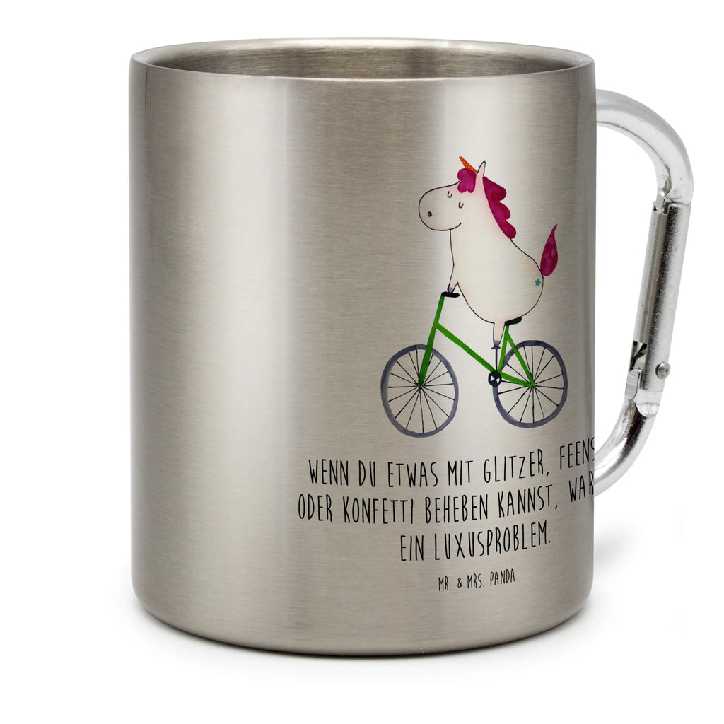 Stainless steel mug unicorn cyclist Trinkbecher Metall, edelstahl thermobecher, Karabiner Becher, Reisebecher, Isolierbecher, Edelstahl Trinkbecher, Thermobecher Edelstahl, Campingbecher, karabinerbecher, Edelstahltasse, Metalltasse, thermotasse, Edelstahlbecher, Trinkbecher Edelstahl, Tasse, wanderbecher, Becher Aus Edelstahl, Kaffeebecher Edelstahl, Campingtasse, karabiner tasse, Thermobecher, Thermo Kaffeebecher, metallbecher, edelstahl reisebecher, Isolierbecher Edelstahl, edelstahl isolierbecher, Edelstahl Kaffeebecher, Becher, Unicorn, Einhorn, Einhörner, Einhorn Deko, Liebeskummer, Kummer, Radfahrer, Rad, Luxusproblem, Bike, Konfetti, Feenstaub, Radfahren