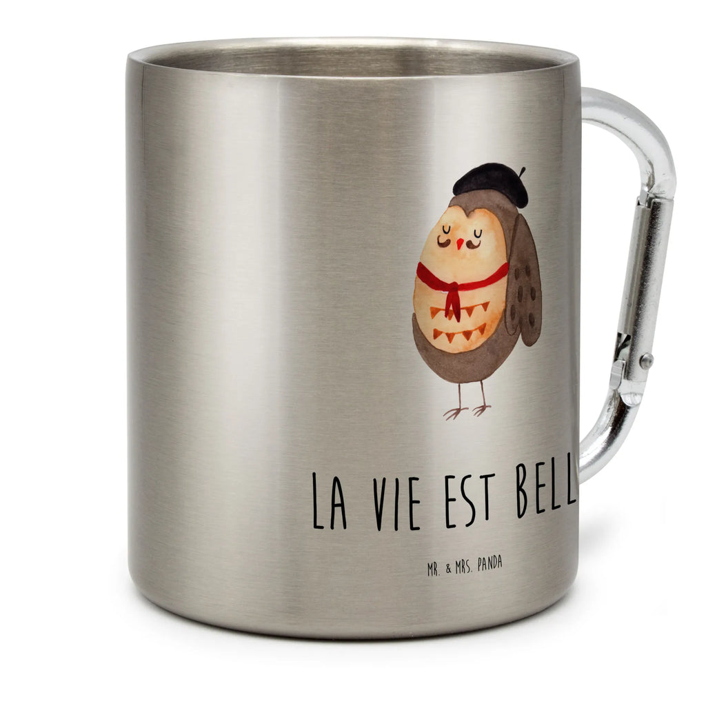 Kubek ze stali nierdzewnej sowa Francja Sowa