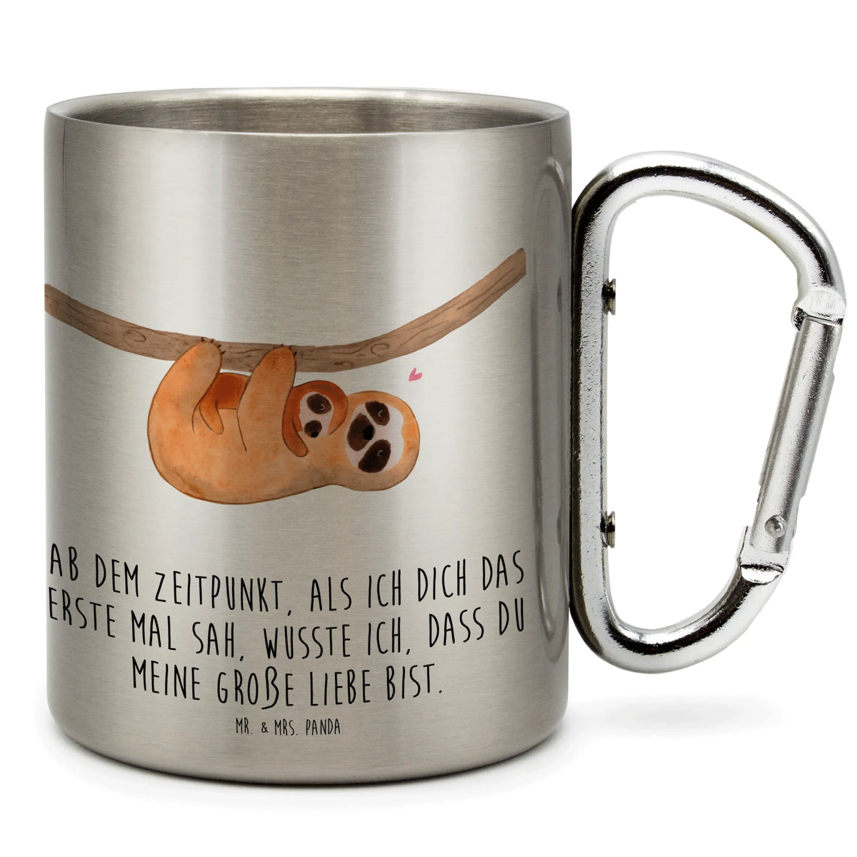 Stainless steel mug sloth child karabiner tasse, Karabiner Becher, edelstahl reisebecher, Isolierbecher, Isolierbecher Edelstahl, Edelstahlbecher, Campingtasse, Thermobecher, Metallbecher, wanderbecher, Thermobecher Edelstahl, Edelstahl-Thermobecher, Campingbecher, motivbecher, Becher Aus Edelstahl, Kaffeebecher Edelstahl, Edelstahltasse, Teebecher, Edelstahl Trinkbecher, Teetasse, spruchbecher, Edelstahl-Isolierbecher, Reisebecher, Trinkbecher Metall, Trinkbecher Edelstahl, thermotasse, wandertasse, karabinerbecher, isoliertasse, Faultier, Faultier Geschenk, Faultier Deko, Liebe, Niedlichkeit, Spaß, Geburt, Kinder, Kind, Mutter, Mama, Faulheit, Baby
