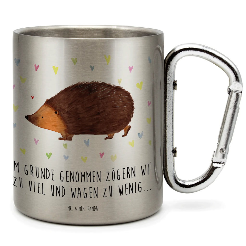 Kubek ze stali nierdzewnej jeż serca Motywy zwierzęce, dobra energia, zabawne powiedzonka, zwierzęta