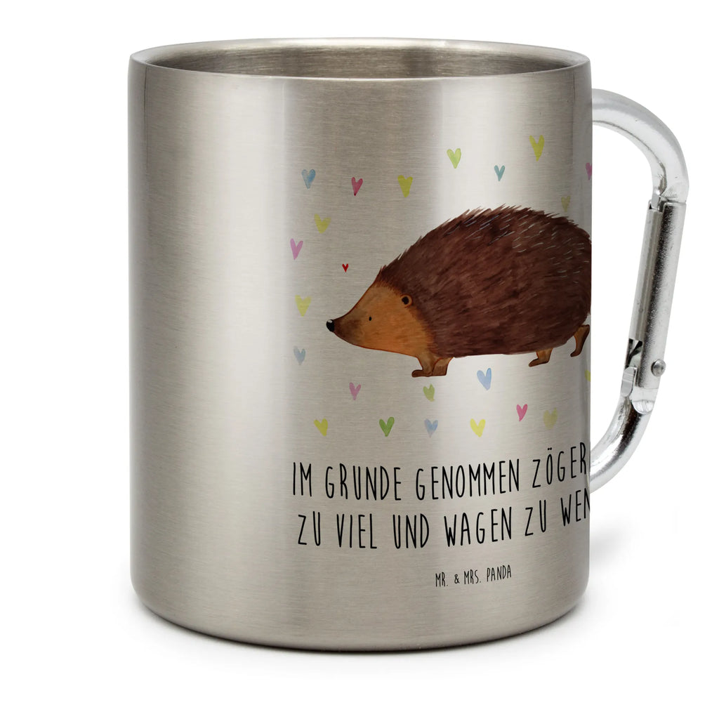 Kubek ze stali nierdzewnej jeż serca Motywy zwierzęce, dobra energia, zabawne powiedzonka, zwierzęta