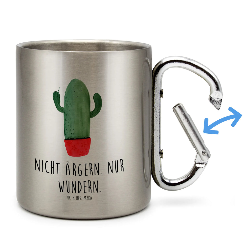 Stainless steel mug cactus Fury cactus, cactuses, plants, cactus plant, small green cactus, boss, colleague, office, school, angry, office life, annoy