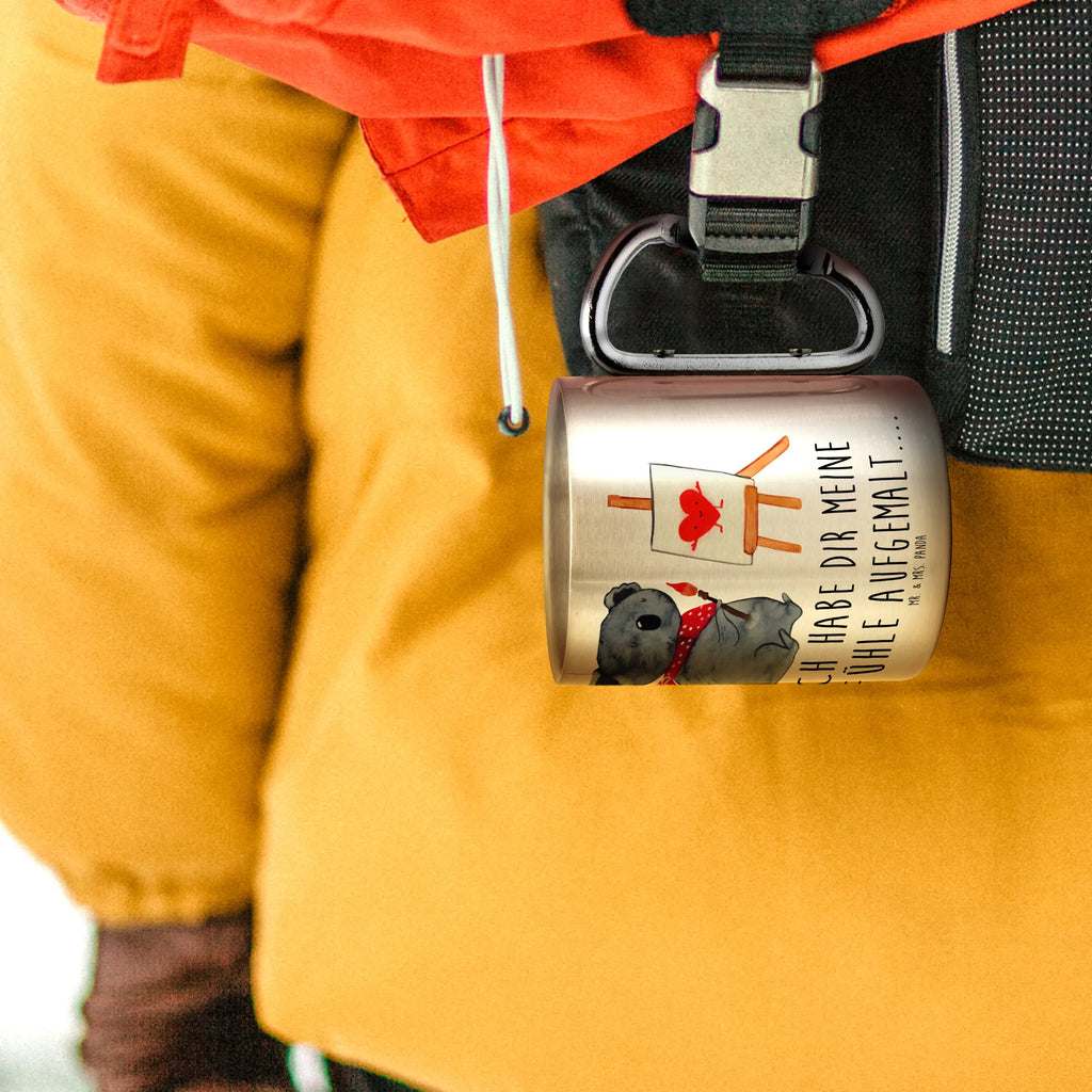 Kubek ze stali nierdzewnej koala artysta Kaffeebecher Edelstahl, Becher Aus Edelstahl, wanderbecher, Edelstahlbecher, Isolierbecher Edelstahl, karabiner tasse, edelstahl isolierbecher, Thermo Kaffeebecher, Isolierbecher, edelstahl thermobecher, Reisebecher, Thermobecher Edelstahl, karabinerbecher, Trinkbecher Metall, Edelstahl Kaffeebecher, thermotasse, Thermobecher, Metalltasse, Karabiner Becher, Edelstahl Trinkbecher, edelstahl reisebecher, Tasse, metallbecher, Trinkbecher Edelstahl, Campingbecher, Campingtasse, Edelstahltasse, Becher, Koala, Koalabär, Gefühle, Künstler, Zeichnen, Liebensbeweis, Liebesgeschenk, Liebe