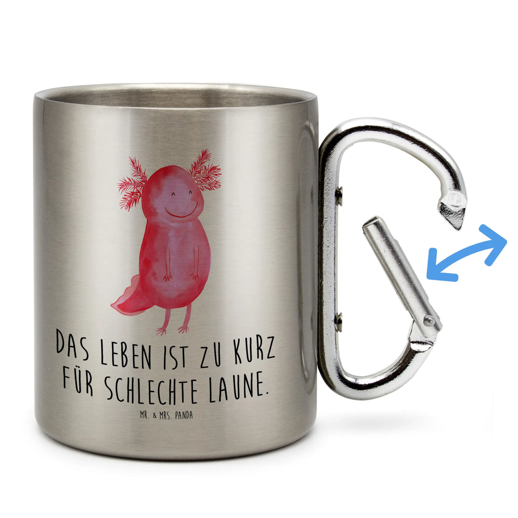 Stainless steel mug axolotl Happy Thermobecher Edelstahl, Thermo Kaffeebecher, Campingtasse, Campingbecher, Trinkbecher Edelstahl, Becher Aus Edelstahl, Karabiner Becher, Edelstahl Trinkbecher, Isolierbecher Edelstahl, Thermobecher, Reisebecher, Tasse, Metalltasse, edelstahl thermobecher, Edelstahltasse, Edelstahl Kaffeebecher, Becher, metallbecher, thermotasse, Trinkbecher Metall, karabinerbecher, Kaffeebecher Edelstahl, Edelstahlbecher, edelstahl isolierbecher, karabiner tasse, wanderbecher, Isolierbecher, edelstahl reisebecher, Axolotl, Molch, Gute Laune, Schwanzlurch, Lurche, Motivation, Axolot, Lurch