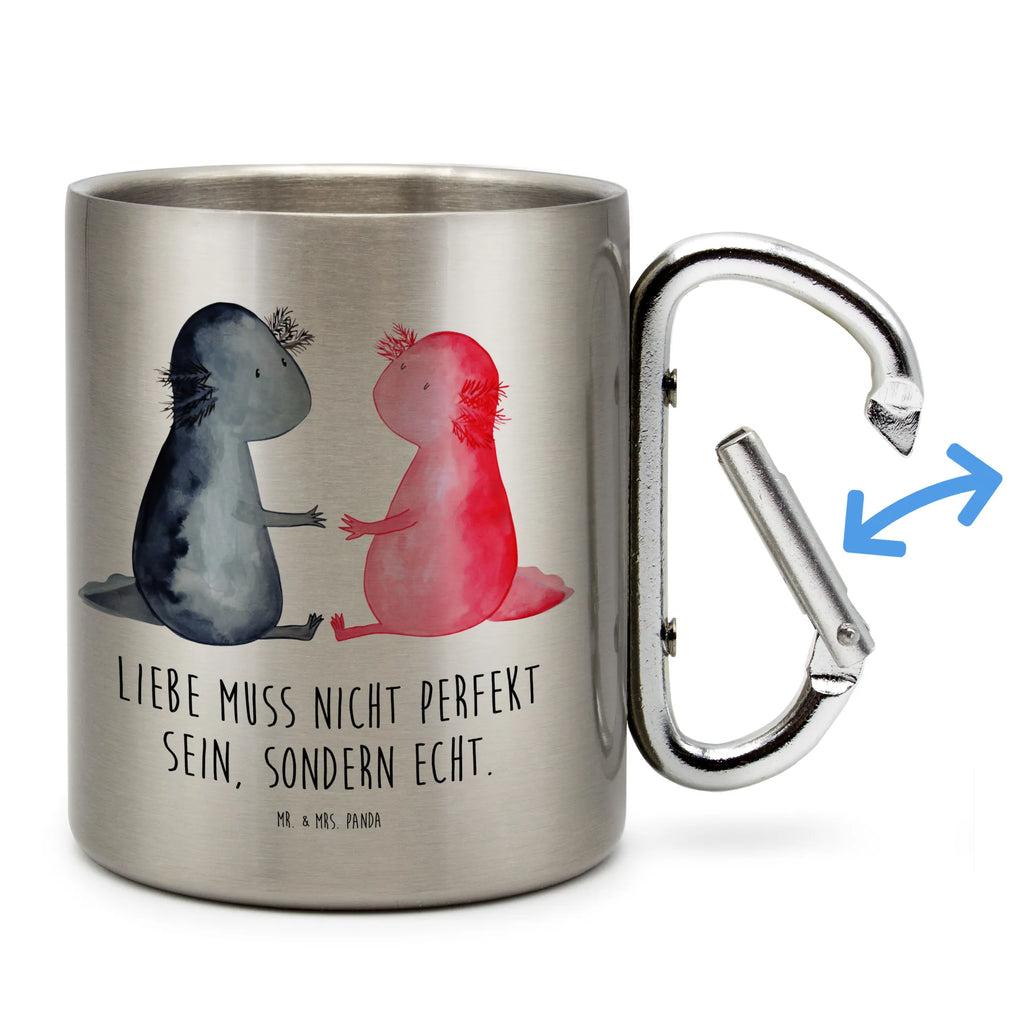 Kubek ze stali nierdzewnej Axolotl miłość Axolotl, Molch