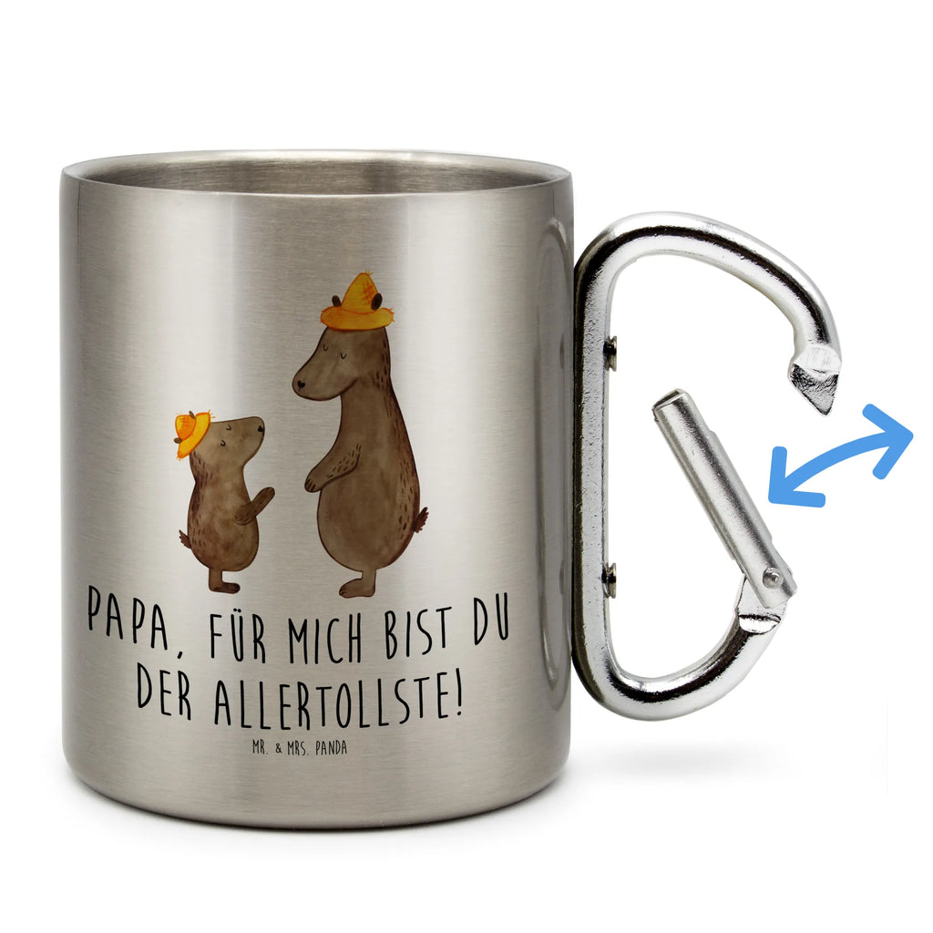 Kubek ze stali nierdzewnej Niedźwiedzie z kapeluszami Thermobecher, Trinkbecher Edelstahl, Thermobecher Edelstahl, edelstahl thermobecher, Becher, metallbecher, Tasse, Trinkbecher Metall, karabinerbecher, Campingbecher, Edelstahl Trinkbecher, thermotasse, edelstahl reisebecher, Reisebecher, Thermo Kaffeebecher, Metalltasse, karabiner tasse, wanderbecher, Edelstahl Kaffeebecher, edelstahl isolierbecher, Becher Aus Edelstahl, Kaffeebecher Edelstahl, Campingtasse, Isolierbecher, Edelstahlbecher, Karabiner Becher, Edelstahltasse, Isolierbecher Edelstahl, Muttertag, Vatertag, Mama, Papa, Oma, Opa, Familie, Schwester, Bruder, Paps, Kind, Vater-Sohn, Dad, Papi, Bären, Lieblingsmensch, Bär, Vorbild, Söhne, Daddy, Kinder, Sohn, Vater, Family