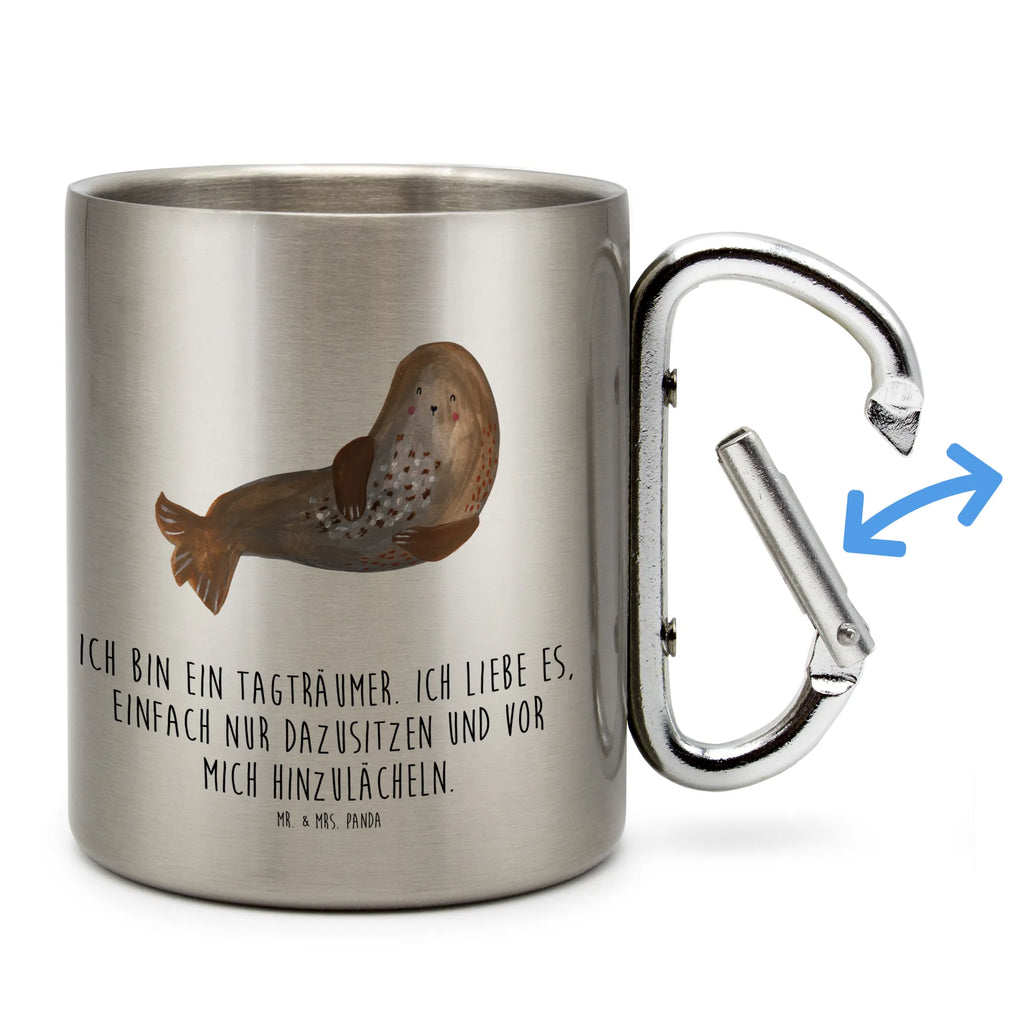 Kubek ze stali nierdzewnej foka śmiech edelstahl thermobecher, wanderbecher, Isolierbecher Edelstahl, Becher Aus Edelstahl, Karabiner Becher, Thermobecher, Thermo Kaffeebecher, Kaffeebecher Edelstahl, Becher, Campingbecher, Metalltasse, thermotasse, Isolierbecher, edelstahl reisebecher, Reisebecher, Edelstahl Trinkbecher, Tasse, Trinkbecher Edelstahl, metallbecher, karabiner tasse, Trinkbecher Metall, Edelstahl Kaffeebecher, Edelstahltasse, karabinerbecher, Campingtasse, edelstahl isolierbecher, Edelstahlbecher, Thermobecher Edelstahl, Lustige Sprüche, Tiere, Tiermotive, Gute Laune, Robbe, Seehund, Ostsee, Robben, Strand, Nordsee, Meerestier