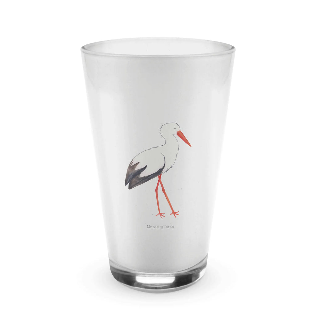 Glass Stork small animals, cute, funny, cute animal motives, hand drawn, small world, funny sayings, good mood, happy, gifts, gift ideas, special gifts, animal lover, card, birth, stork, mothers, baby bump, mother, becoming a mother, baby, pregnant, pregnancy