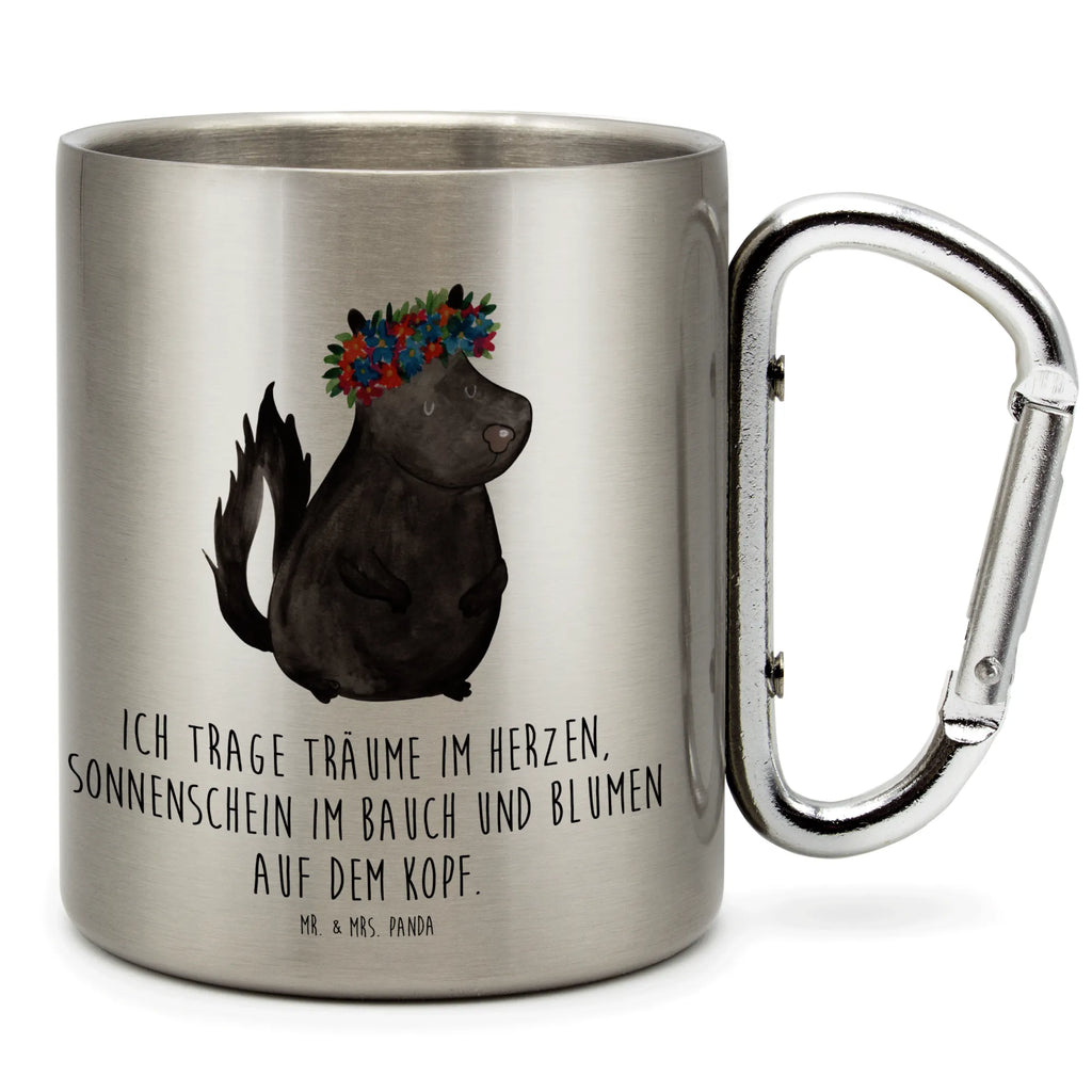 Kubek ze stali nierdzewnej skunks dziewczynka edelstahl thermobecher, metallbecher, Isolierbecher, Trinkbecher Edelstahl, Thermobecher Edelstahl, Thermobecher, karabinerbecher, Becher, Trinkbecher Metall, thermotasse, Edelstahlbecher, Campingtasse, Edelstahl Trinkbecher, Edelstahltasse, Becher Aus Edelstahl, Thermo Kaffeebecher, wanderbecher, karabiner tasse, Edelstahl Kaffeebecher, Kaffeebecher Edelstahl, Metalltasse, Tasse, edelstahl isolierbecher, Reisebecher, edelstahl reisebecher, Karabiner Becher, Isolierbecher Edelstahl, Campingbecher, Stinktier, Skunk, Stinki, Wildtier, Stinker, Raubtier, Yoga, Namaste