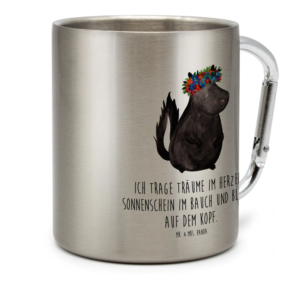 Kubek ze stali nierdzewnej skunks dziewczynka edelstahl thermobecher, metallbecher, Isolierbecher, Trinkbecher Edelstahl, Thermobecher Edelstahl, Thermobecher, karabinerbecher, Becher, Trinkbecher Metall, thermotasse, Edelstahlbecher, Campingtasse, Edelstahl Trinkbecher, Edelstahltasse, Becher Aus Edelstahl, Thermo Kaffeebecher, wanderbecher, karabiner tasse, Edelstahl Kaffeebecher, Kaffeebecher Edelstahl, Metalltasse, Tasse, edelstahl isolierbecher, Reisebecher, edelstahl reisebecher, Karabiner Becher, Isolierbecher Edelstahl, Campingbecher, Stinktier, Skunk, Stinki, Wildtier, Stinker, Raubtier, Yoga, Namaste