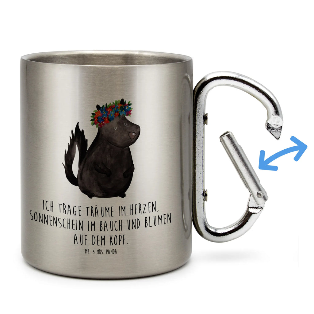 Kubek ze stali nierdzewnej skunks dziewczynka edelstahl thermobecher, metallbecher, Isolierbecher, Trinkbecher Edelstahl, Thermobecher Edelstahl, Thermobecher, karabinerbecher, Becher, Trinkbecher Metall, thermotasse, Edelstahlbecher, Campingtasse, Edelstahl Trinkbecher, Edelstahltasse, Becher Aus Edelstahl, Thermo Kaffeebecher, wanderbecher, karabiner tasse, Edelstahl Kaffeebecher, Kaffeebecher Edelstahl, Metalltasse, Tasse, edelstahl isolierbecher, Reisebecher, edelstahl reisebecher, Karabiner Becher, Isolierbecher Edelstahl, Campingbecher, Stinktier, Skunk, Stinki, Wildtier, Stinker, Raubtier, Yoga, Namaste