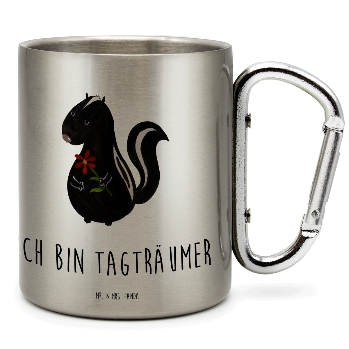 Edelstahlbecher Stinktier Blume isoliertasse, Teebecher, Reisebecher, wanderbecher, Edelstahlbecher, wandertasse, Karabiner Becher, Kaffeebecher Edelstahl, Edelstahl Trinkbecher, Isolierbecher, karabinerbecher, Edelstahl-Isolierbecher, edelstahl reisebecher, Thermobecher Edelstahl, Becher Aus Edelstahl, motivbecher, Edelstahltasse, Isolierbecher Edelstahl, karabiner tasse, spruchbecher, Trinkbecher Metall, Trinkbecher Edelstahl, Campingtasse, thermotasse, Metallbecher, Teetasse, Edelstahl-Thermobecher, Campingbecher, Thermobecher, Stinktier, Skunk, Verträumt, Stinki, Dreams, Raubtier, Wildtier, Stinker, Tagträumer, Träume
