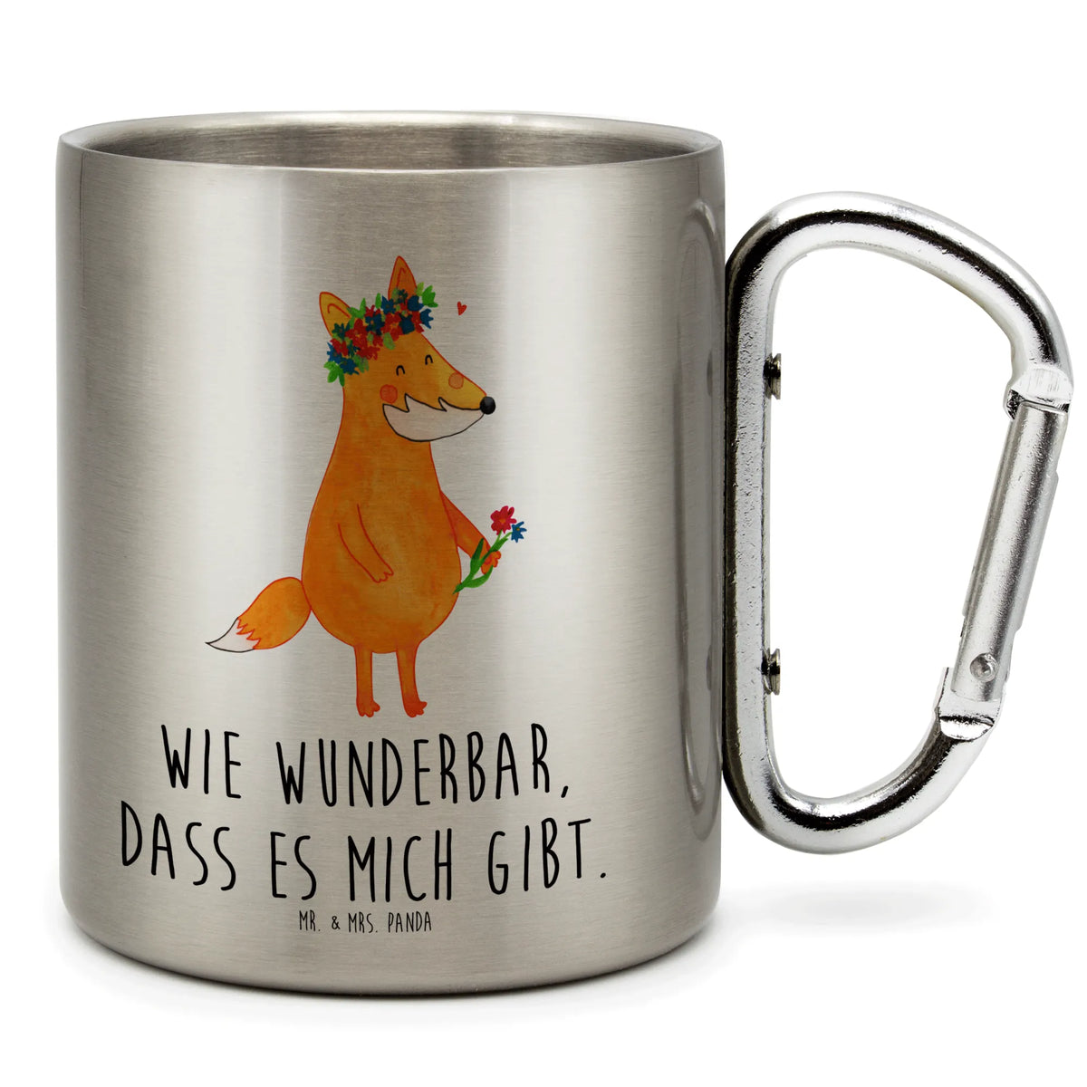 Stainless steel mug Fox Flower Edelstahltasse, spruchbecher, Edelstahlbecher, wandertasse, wanderbecher, karabinerbecher, Edelstahl Trinkbecher, Metallbecher, Thermobecher, edelstahl reisebecher, Trinkbecher Edelstahl, Becher Aus Edelstahl, Kaffeebecher Edelstahl, Thermobecher Edelstahl, Reisebecher, Teebecher, Campingtasse, Edelstahl-Thermobecher, isoliertasse, Edelstahl-Isolierbecher, Karabiner Becher, Isolierbecher, Trinkbecher Metall, thermotasse, Campingbecher, motivbecher, Teetasse, Isolierbecher Edelstahl, karabiner tasse, Fuchs, Blumen, Blumenmädchen, Blume, Motivation, Liebesbeweis, Freude, Ich, Freundinnen, Liebe, Selbstliebe, Mich, Freundin, Fuchsmädchen, Füchse, Fox