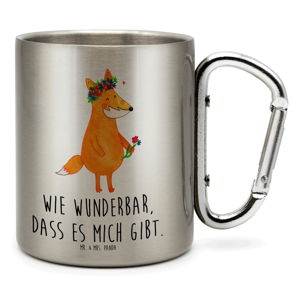 Stainless steel mug Fox Flower edelstahl thermobecher, Karabiner Becher, edelstahl isolierbecher, thermotasse, Trinkbecher Metall, Reisebecher, Isolierbecher Edelstahl, Thermobecher, Edelstahl Kaffeebecher, Isolierbecher, Campingtasse, Becher Aus Edelstahl, Thermobecher Edelstahl, edelstahl reisebecher, Kaffeebecher Edelstahl, Becher, metallbecher, Tasse, Edelstahltasse, Trinkbecher Edelstahl, Thermo Kaffeebecher, wanderbecher, Edelstahl Trinkbecher, karabiner tasse, karabinerbecher, Metalltasse, Campingbecher, Edelstahlbecher, Fuchs, Freundin, Blume, Ich, Füchse, Selbstliebe, Motivation, Freude, Mich, Liebesbeweis, Blumen, Liebe, Blumenmädchen, Fuchsmädchen, Freundinnen, Fox