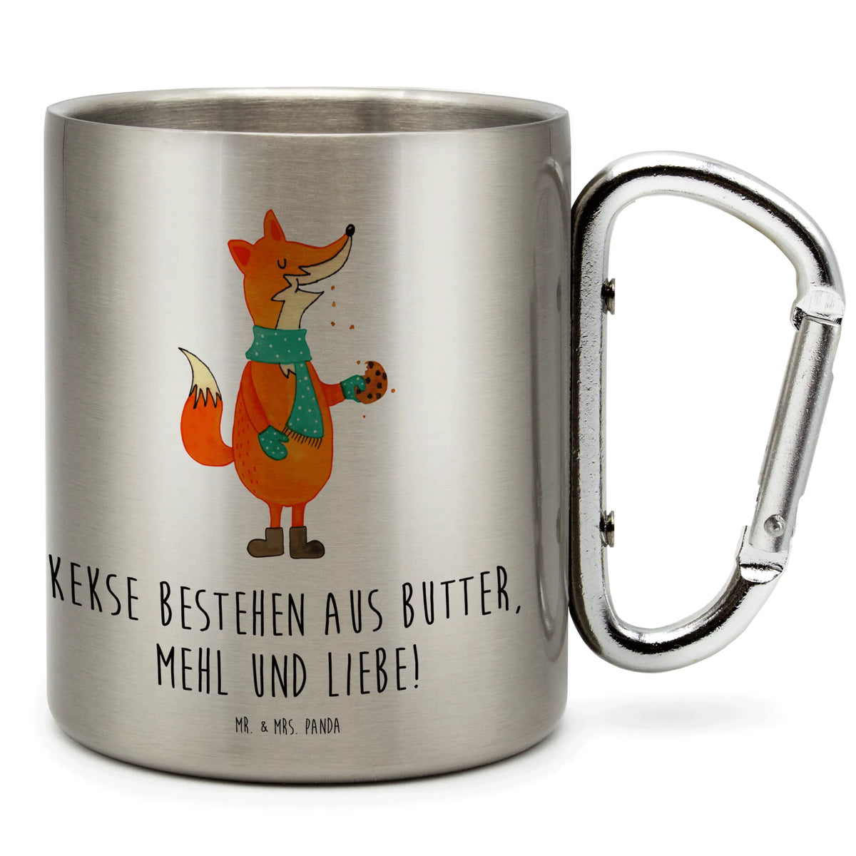 Edelstahlbecher Fuchs Keks Teetasse, Karabiner Becher, Edelstahl-Thermobecher, Trinkbecher Edelstahl, motivbecher, edelstahl reisebecher, Edelstahlbecher, wandertasse, Trinkbecher Metall, Edelstahltasse, Campingbecher, Isolierbecher Edelstahl, spruchbecher, karabiner tasse, Metallbecher, Reisebecher, wanderbecher, Campingtasse, Teebecher, thermotasse, Becher Aus Edelstahl, Isolierbecher, karabinerbecher, Edelstahl-Isolierbecher, Edelstahl Trinkbecher, Thermobecher, isoliertasse, Thermobecher Edelstahl, Kaffeebecher Edelstahl, Fuchs, Liebe, Füchse, Küche Deko, Kekse, Plätzchen, Backen Spruch, Weihnachtszeit, Winter