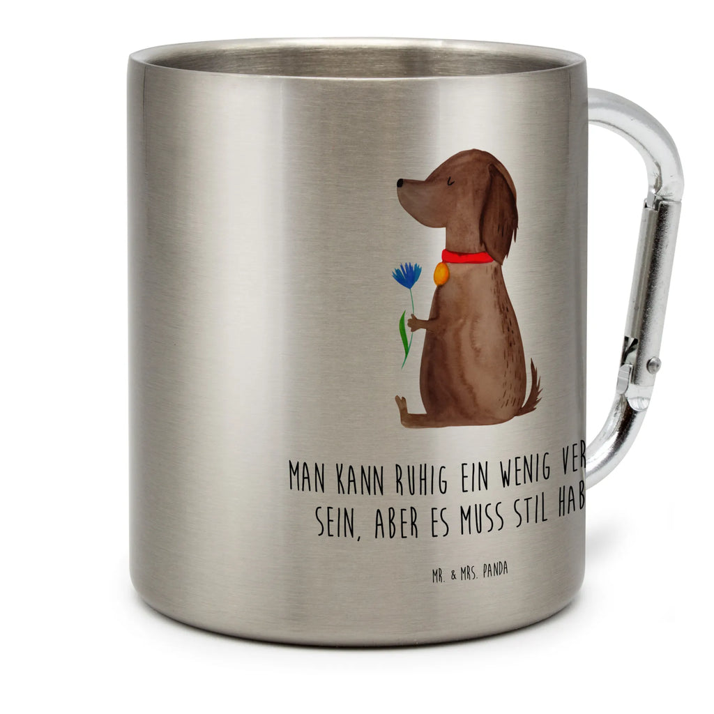 Stainless steel mug Dog flower dog, mutt, hound, woof, dog mama, dog breed, love dogs, love for dogs, dog decorative items, bag with dog print, funny gifts for dog owners, what do you give a dog lover, Christmas gifts for dogs, gifts for dogs, dog sayings, Dog, dog owners, mistress, dogs, dog lover