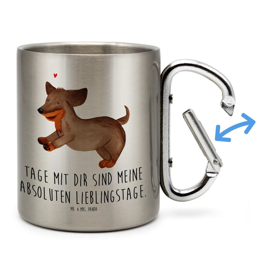 Stainless steel mug Dog dachshund dog, mutt, hound, woof, dog mama, dog breed, love dogs, love for dogs, dog decorative items, bag with dog print, funny gifts for dog owners, what do you give a dog lover, Christmas gifts for dogs, gifts for dogs, dog sayings, dogs, happy dog, basset hound, dachshund