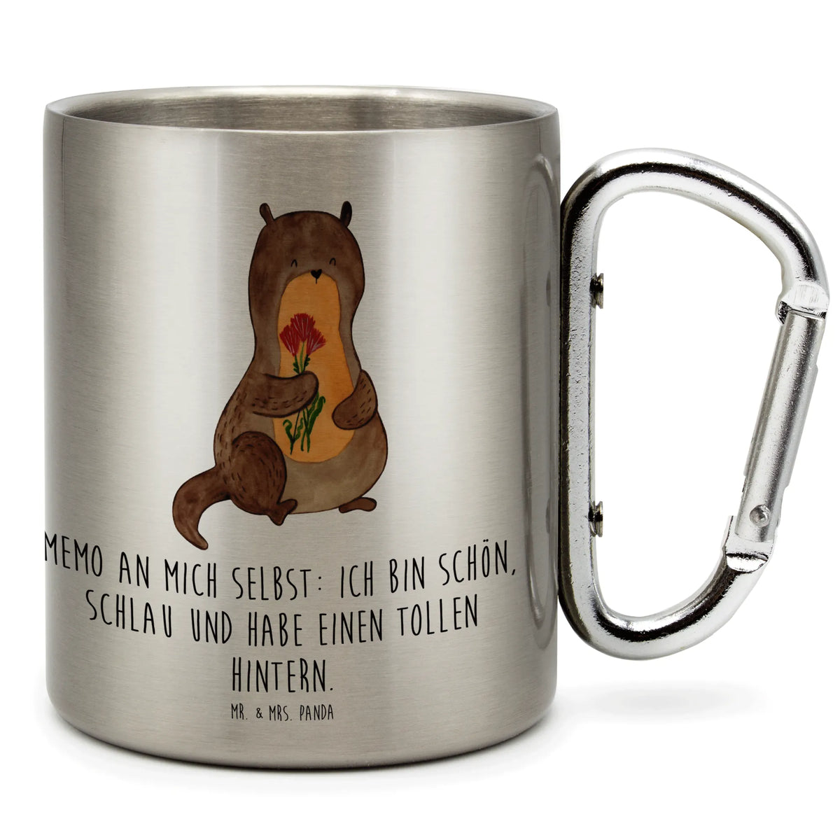 Edelstahlbecher Otter Blumenstrauß Edelstahl-Isolierbecher, isoliertasse, karabinerbecher, Isolierbecher Edelstahl, Trinkbecher Edelstahl, Trinkbecher Metall, Edelstahl Trinkbecher, Teetasse, Edelstahltasse, Edelstahl-Thermobecher, wandertasse, wanderbecher, Thermobecher Edelstahl, Campingtasse, Campingbecher, Karabiner Becher, Edelstahlbecher, Reisebecher, Isolierbecher, thermotasse, Metallbecher, spruchbecher, Teebecher, Kaffeebecher Edelstahl, motivbecher, Becher Aus Edelstahl, edelstahl reisebecher, Thermobecher, karabiner tasse, Otter, Fischotter, Seeotter, Otter Seeotter See Otter