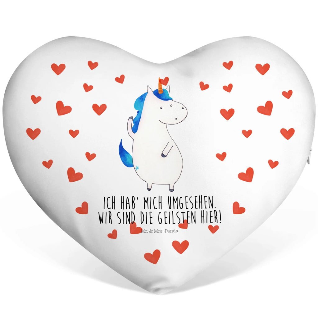 Poduszka w kształcie serca jednorożec Mężczyzna Jednorożec, jednorożce, dekoracje jednorożca, jednorożec