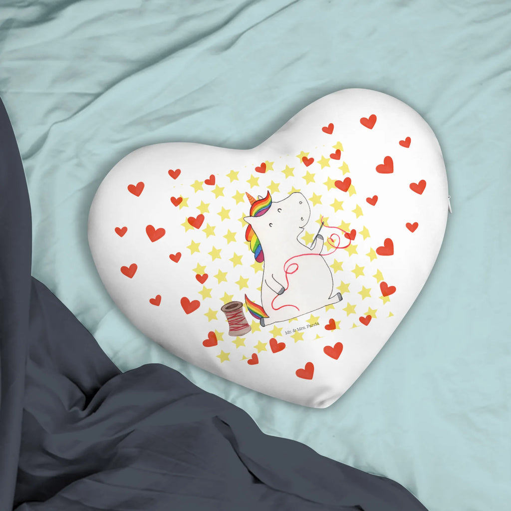 Poduszka w kształcie serca Jednorożec krawcowa Jednorożec, jednorożce, dekoracje jednorożca, jednorożec