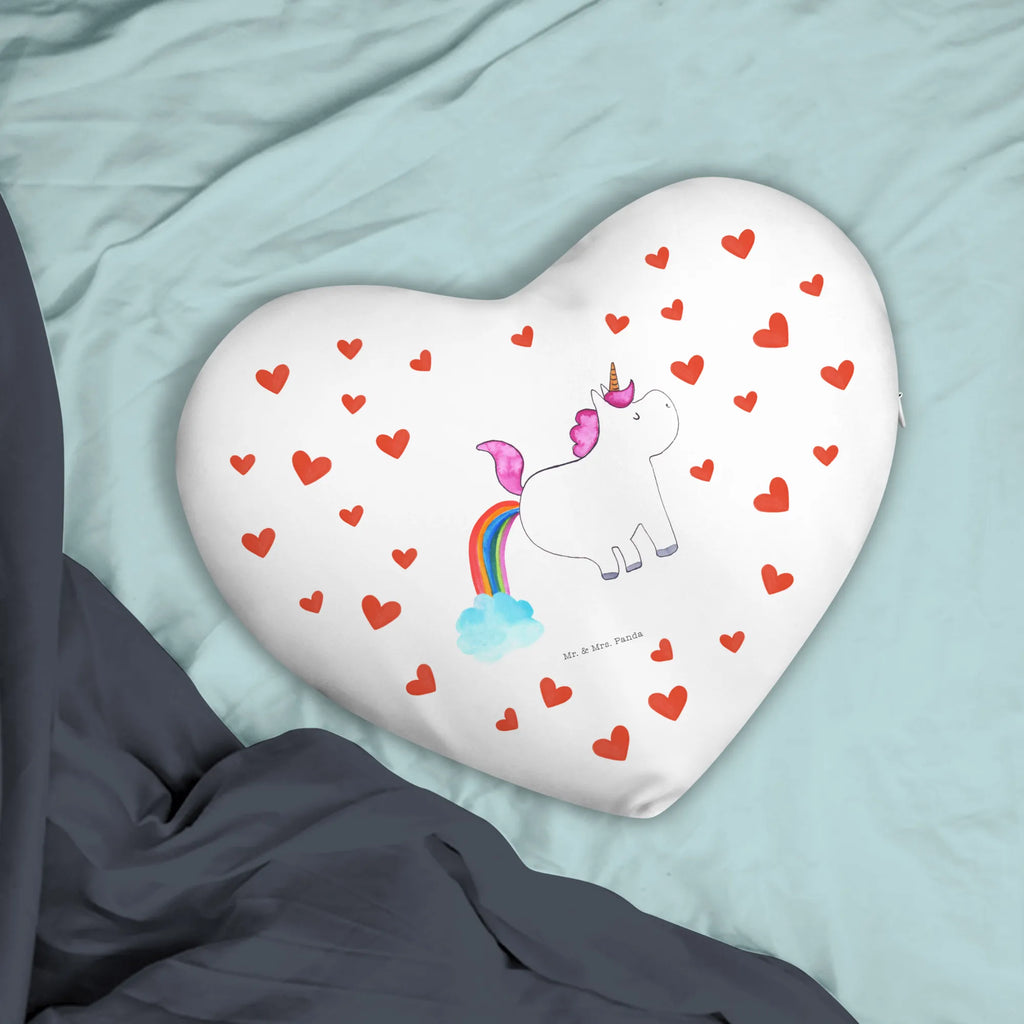 Poduszka w kształcie serca Jednorożec puszczać bąki Jednorożec, jednorożce, dekoracje jednorożca, jednorożec