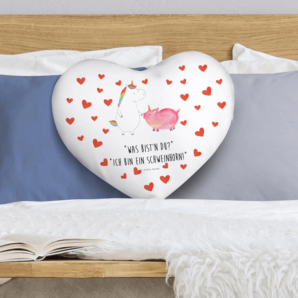 Heart cushion unicorn Pig unicorn, unicorns, Pighorn, Friendship, girlfriend present, piggy, girlfriend gift, Unicorn, funny, piggycorn, Pigcorn, Pig