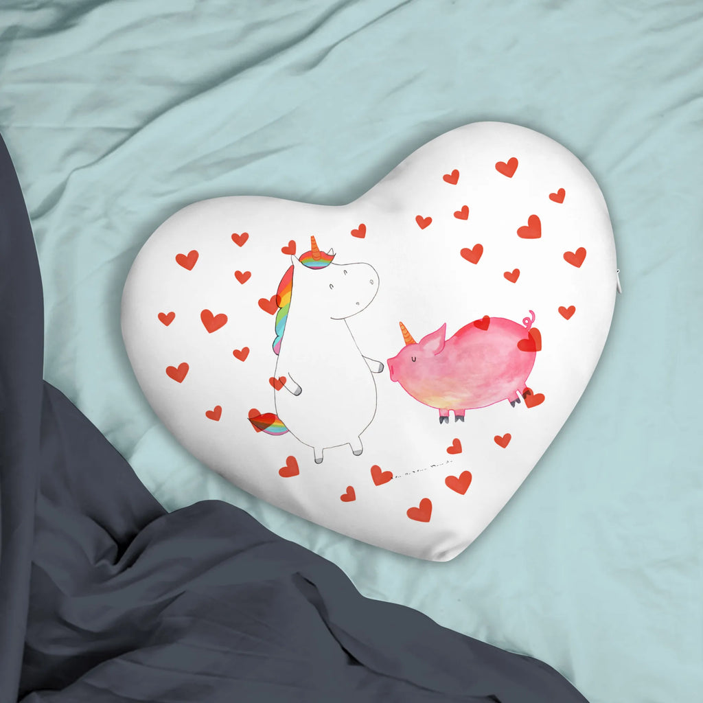 Heart cushion unicorn Pig unicorn, unicorns, Pighorn, Friendship, girlfriend present, piggy, girlfriend gift, Unicorn, funny, piggycorn, Pigcorn, Pig