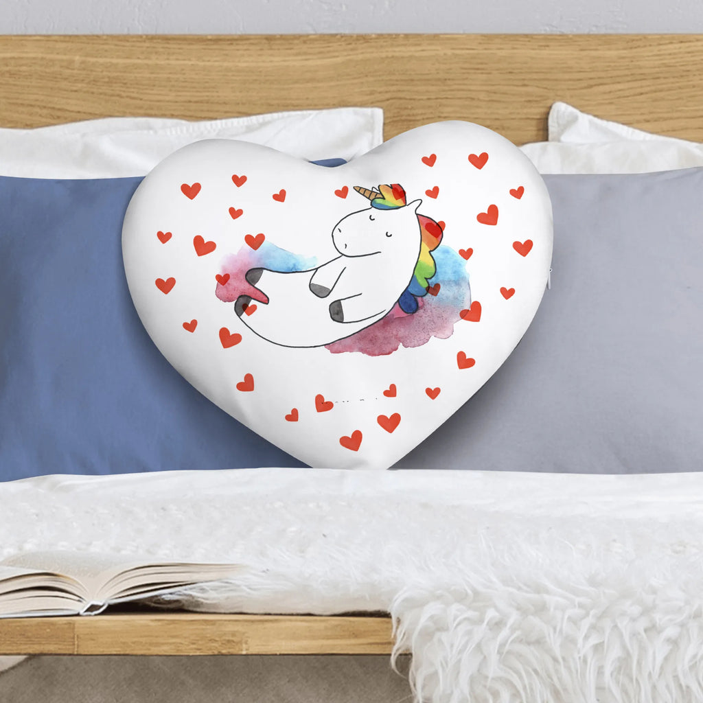 Heart cushion unicorn cloud 7 unicorn, unicorns, in love, Funny, people, gift, reality, faith, witty, Unicorn, smile