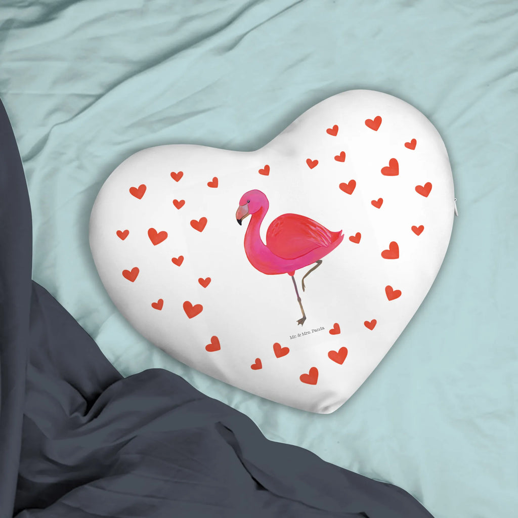 Heart cushion flamingo Classic Flamingo, pink, pink bird, bird of paradise, red, flamingo decoration, gift pink, gifts, gift idea, children, adults, girls, flamingo fans, summer, vacation, sea, unusual gifts in pink, pink gifts, girls gifts, small gifts, Caribbean feeling, funny sayings, Me, Siblings, for me, Unique, Outsider, Saying, Daughter, Pride, Girlfriend, Girlfriends, Self-love, Son