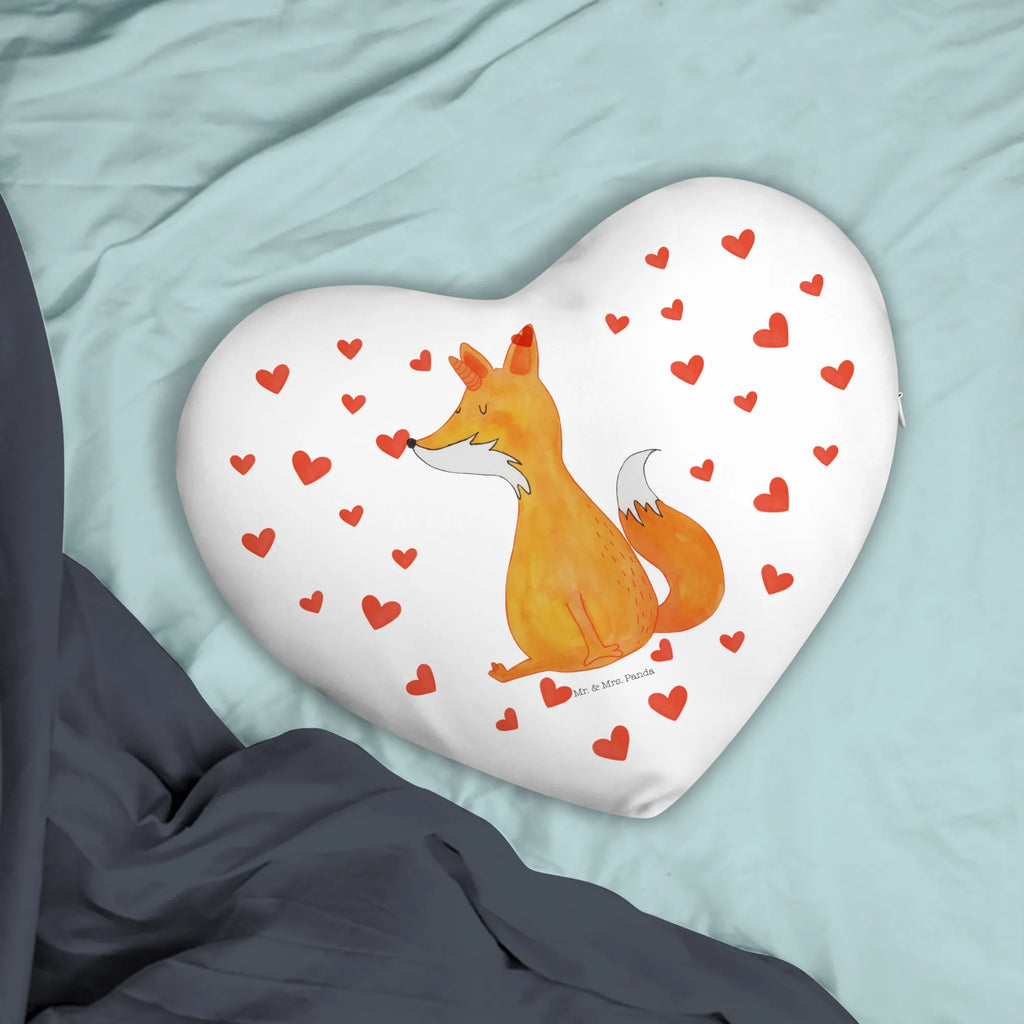 Poduszka w kształcie serca Jednorożec lis Jednorożec, jednorożce, dekoracje jednorożca, jednorożec