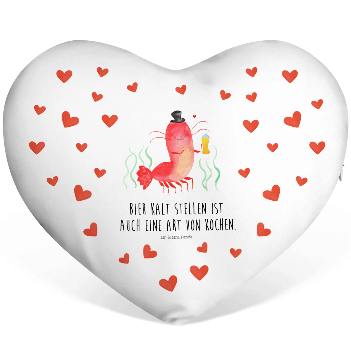 Heart cushion lobster Wheat underwater world, gift ideas, vacation, Seafood, aquatic animals, ocean, shells, corals, reef, whale, narwhal, sea urchin, lobster, platypus, manatee, crocodile, shrimp, gifts for seafood lovers, water world, underwater animals, deep sea, seafood fans, seafood decoration, seafood posters, men's household, economy, beer, inn, cooking, beer lover, pub