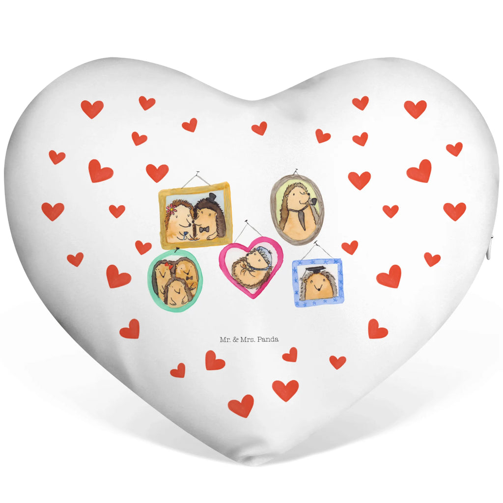 Heart cushion Hedgehog family Family, Father's Day, Mother's Day, brother, sister, Mom, Dad, love, dad, happiness, pictures, solidarity, hedgehogs, mum