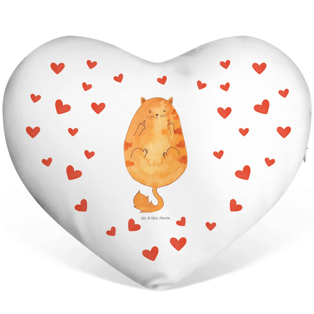 Heart cushion Cat Early riser cat, tomcat, kitty, meow, kitten, housecat, mama cat, love cats, cat image, cat fan, cat lover, cat fancier, cat decoration, gift for cat lover, cat owner, funny cats, cat sayings, cat motto, funny cat gifts, fan merchandise, cat stuff, animal lover, pussy, The early bird can kiss my ass, early riser, cats, morning grumbler, coffee