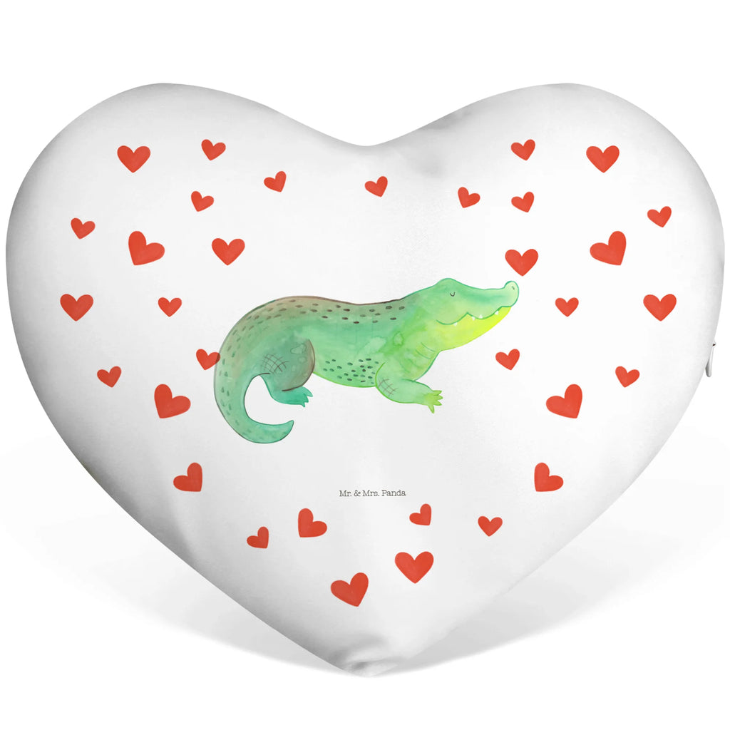 Heart cushion Crocodile Seafood, aquatic animals, ocean, sea, fish, shells, corals, reef, whale, narwhal, sea urchin, lobster, platypus, turtle, manatee, crocodile, orca, shrimp, gifts for seafood lovers, water world, underwater animals, underwater world, vacation, deep sea, seafood fans, gift ideas, seafood decoration, seafood posters, crocodiles, wanderlust, girlfriend, to be crazy, to be spontaneous, adventurousness, favorite person, best friend