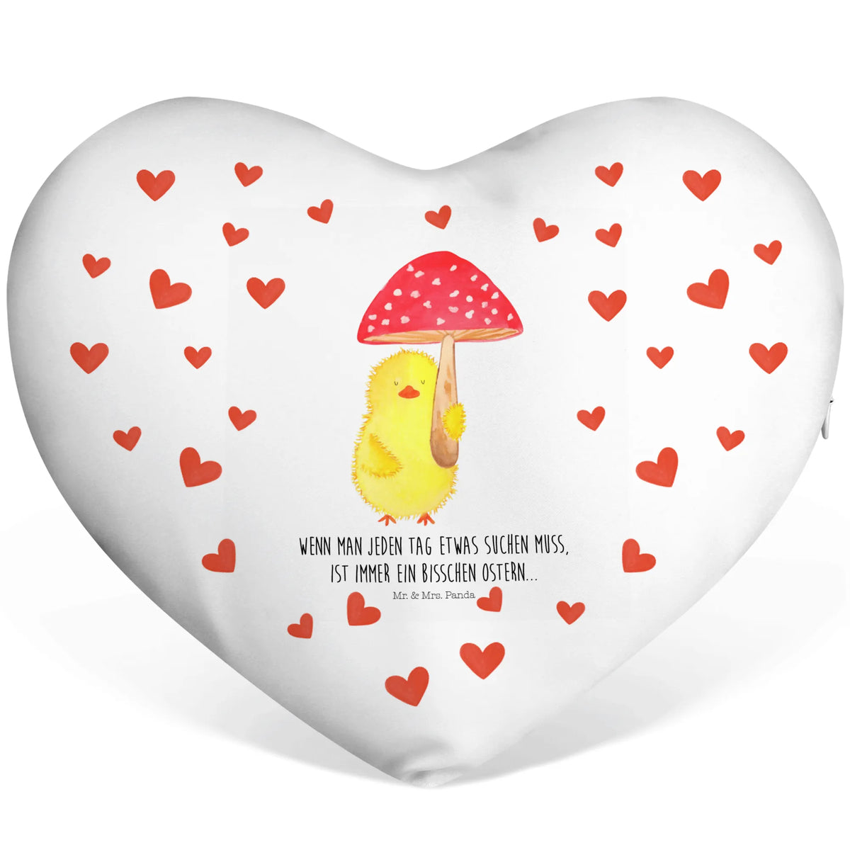 Heart cushion chick toadstool Easter bunny, Easter greetings, Chicks, Happy Easter, Lucky, Toadstool