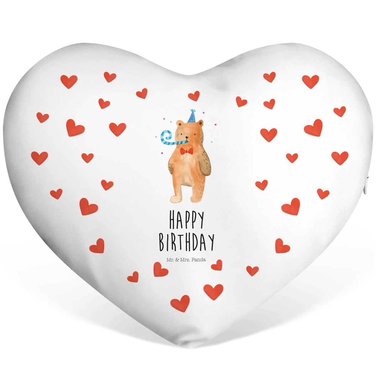 Heart cushion bear Birthday teddy bear, cuddly toy