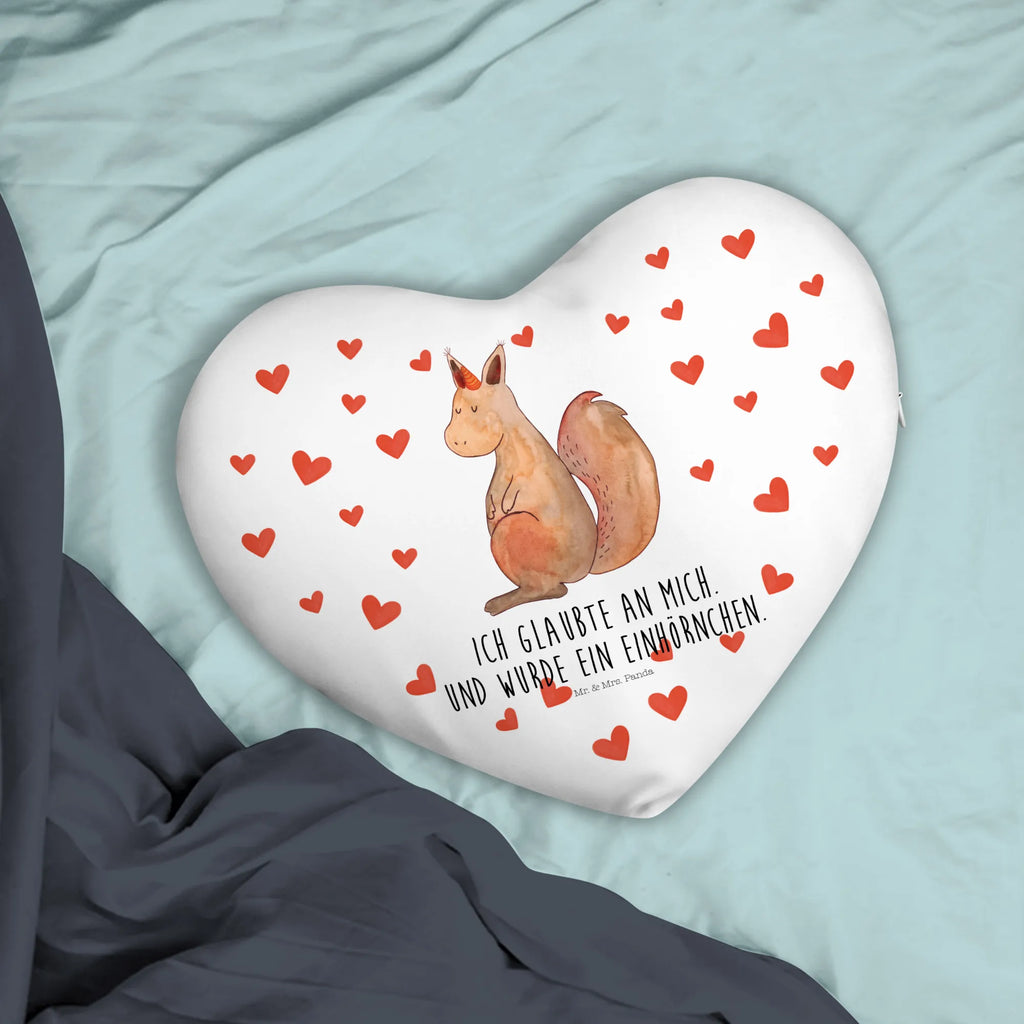 Poduszka w kształcie serca Jednorożec wiara Jednorożec, jednorożce, dekoracje jednorożca, jednorożec