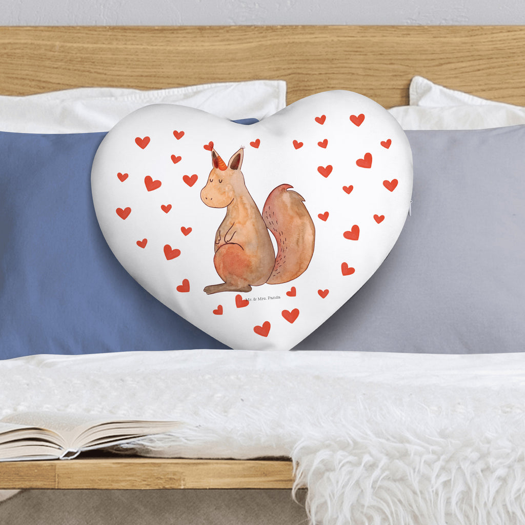 Poduszka w kształcie serca Jednorożec wiara Jednorożec, jednorożce, dekoracje jednorożca, jednorożec