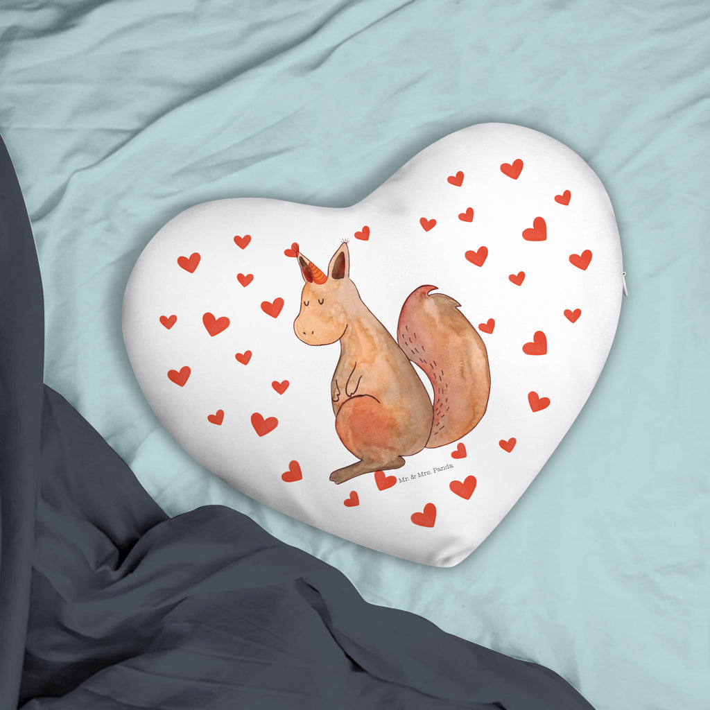 Poduszka w kształcie serca Jednorożec wiara Jednorożec, jednorożce, dekoracje jednorożca, jednorożec