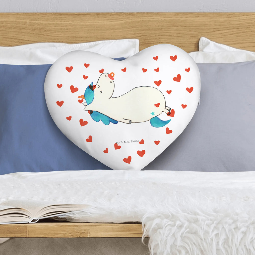Heart cushion unicorn dummy unicorn, unicorns, birth present, infant, birth gift, mother, toddler, Unicorn, gift birth, baby, pacifier, mama