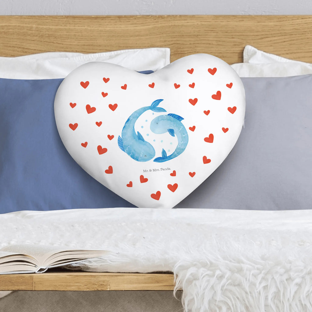 Poduszka w kształcie serca znak zodiaku Ryby Znak zodiaku, gwiazdozbiór, horoskop, astrologia, ascendent